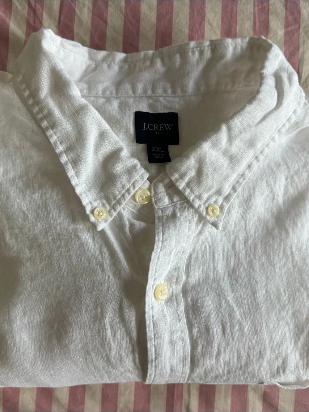J. Crew lightweight white